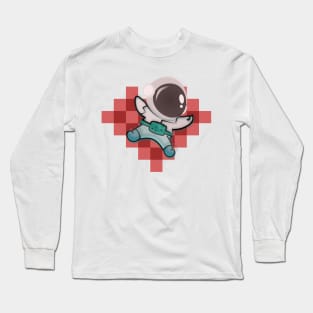 space design give me a hug art for valentine day Long Sleeve T-Shirt